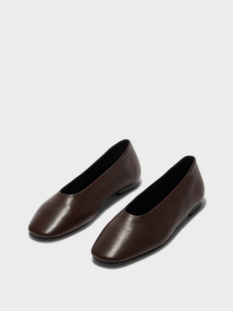 Aeyde Kirsten Leather Ballet Flat