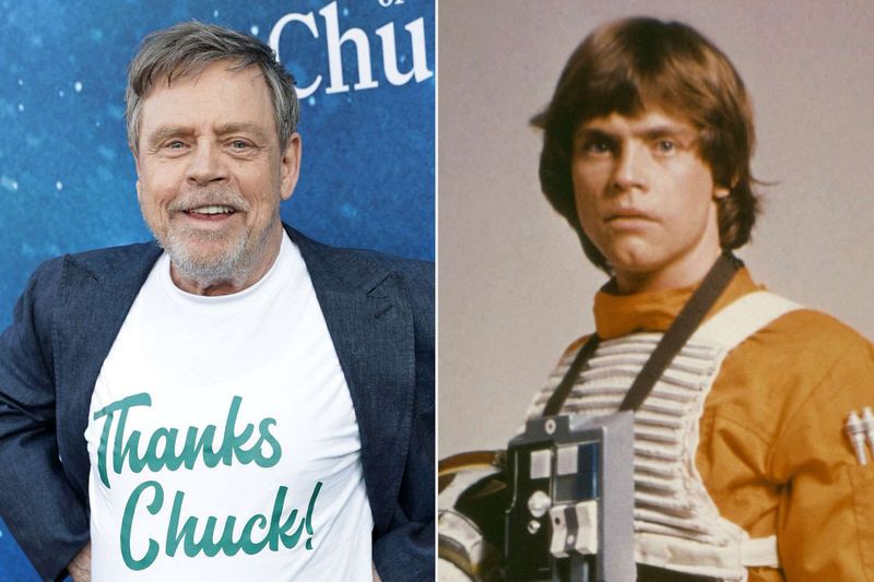 Mark Hamill in the Star Wars Trilogy