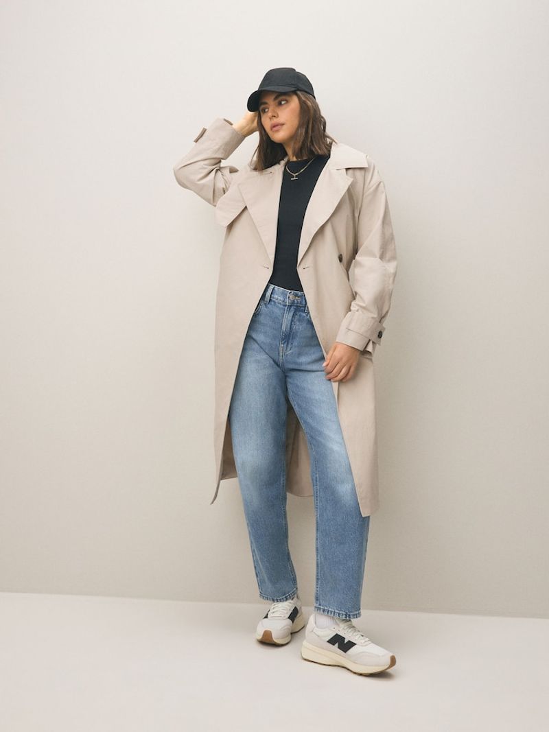 Next Shower Resistant Trench Coat