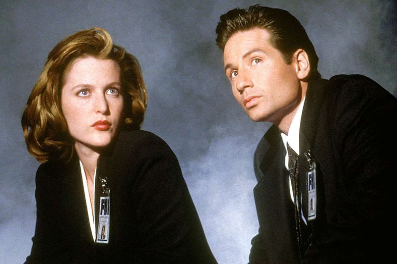 Gillian Anderson & David Duchovny (The X-Files) - Long Silences and Cold Shoulders