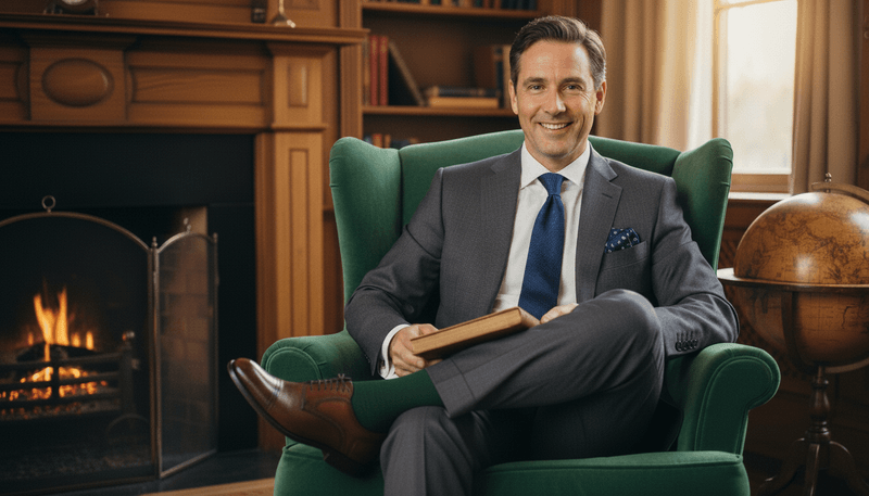 Novelty Socks in Formal Settings