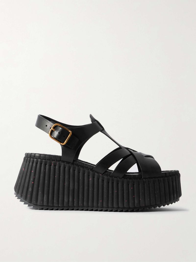 Overly Chunky Platform Sandals