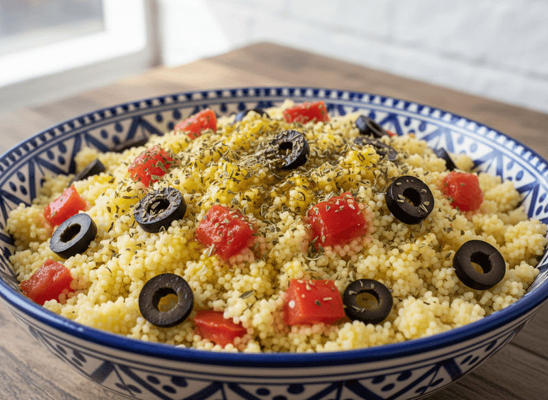 Mediterranean Couscous Bowl