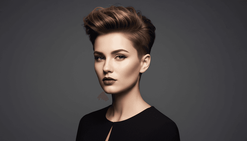 Pixie Cut With Volume on Top