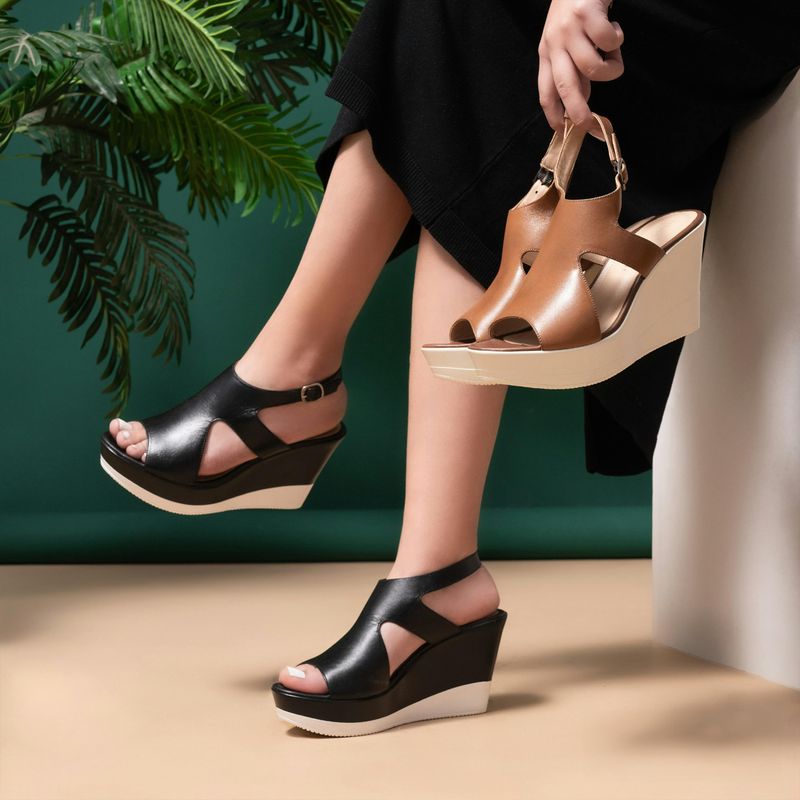 Wedge Sandals (Especially Buckled Wedges)