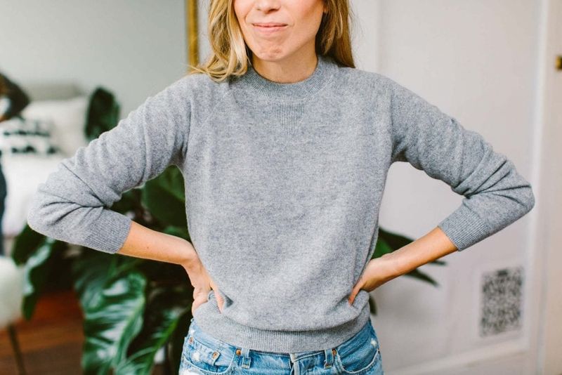 Quince Mongolian Cashmere Crewneck Sweater