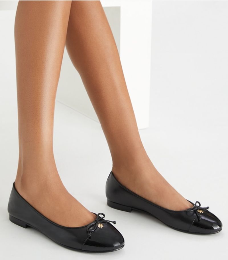 Tory Burch Cap-Toe Ballet Flat