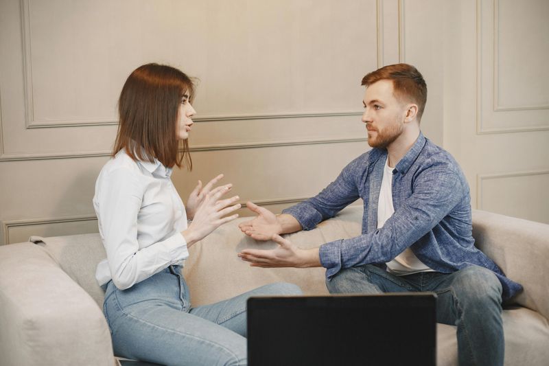 Interrupting or Talking Over Her