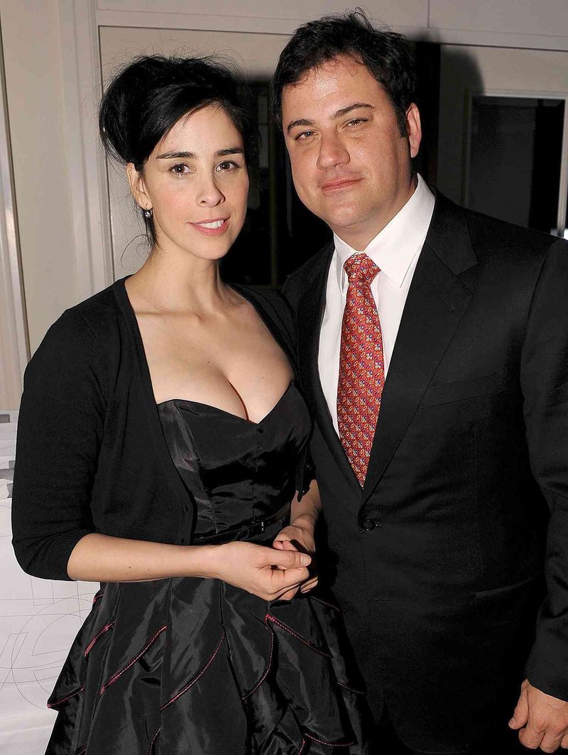 Sarah Silverman Makes Guest Appearances on Ex-Boyfriend Jimmy Kimmel's Late-Night Show