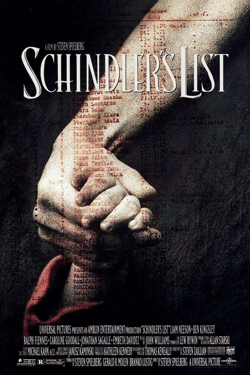 Schindler's List (1993) — 3h 15m