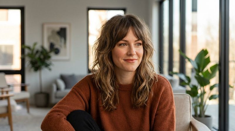 Shag Haircut with Textured Ends