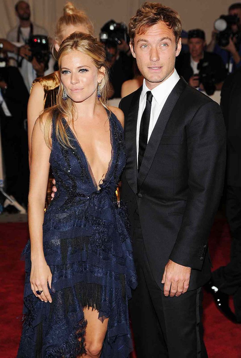 Sienna Miller and Jude Law