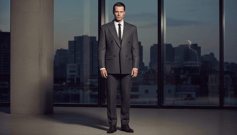 Skinny Ties With Bulky Suits