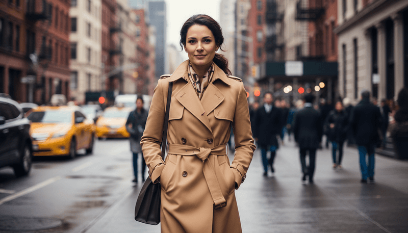 Structured Coats – Trench Coats and Tailored Silhouettes That Mean Power
