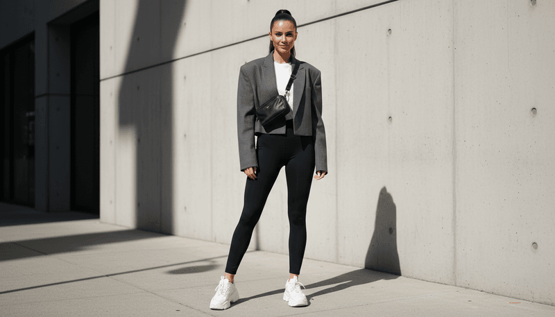 Swap Long Tunics for Cropped or Structured Layers