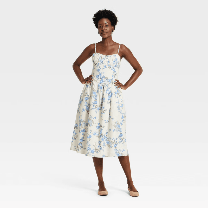 Target A New Day Corset Midi Sundress