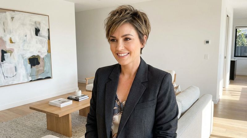 Textured Pixie with Length on Top