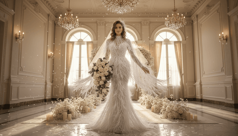 The All-Feather or Fringe Look