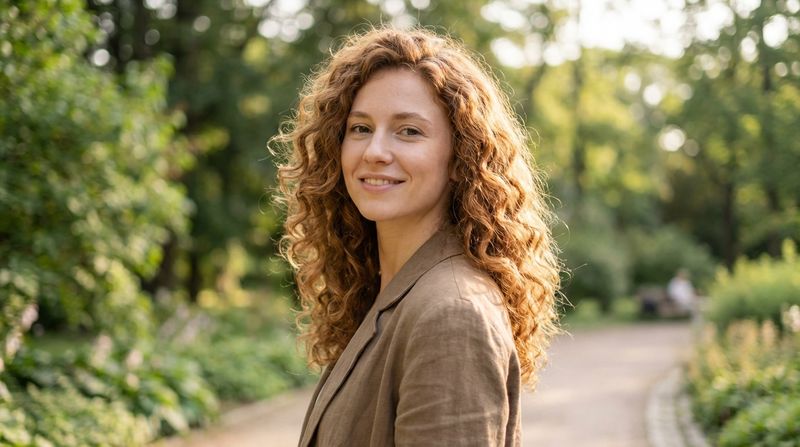 The Curly or Wavy Shoulder-Length Cut