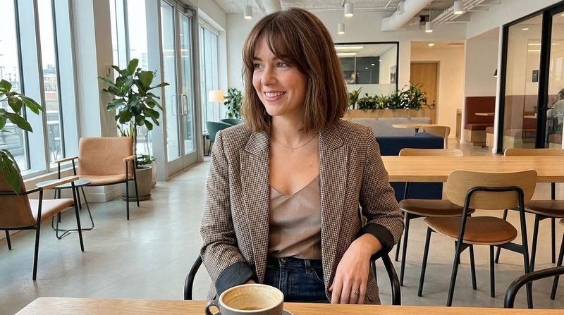 The Curtain-Bang Bob