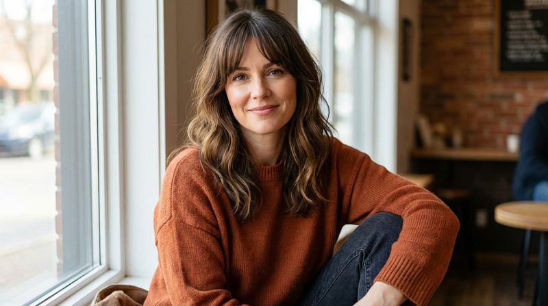 The Curtain Bangs Style