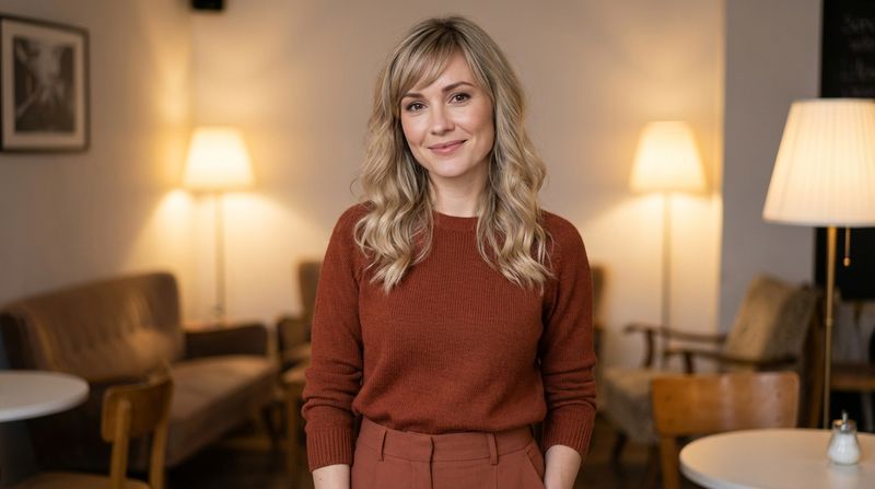 The Side-Swept Bangs Look