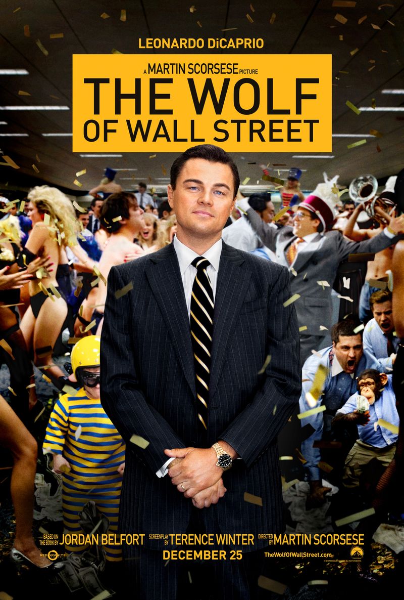 The Wolf of Wall Street (2013) — 3h