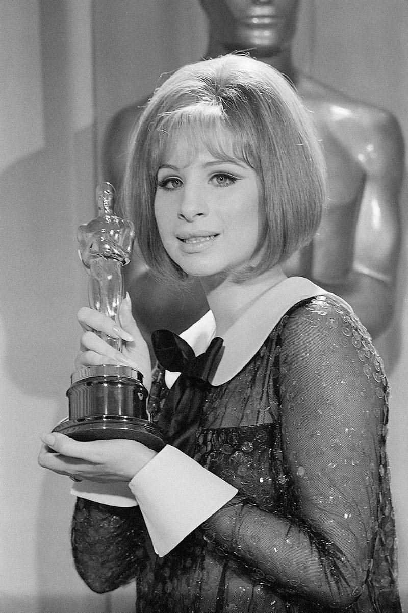 Barbra Streisand — 1969 Oscars (Arnold Scaasi Sheer Pantsuit)