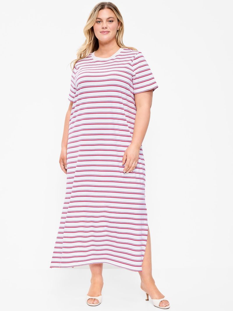 Old Navy Vintage Crew-Neck Petite Maxi Dress