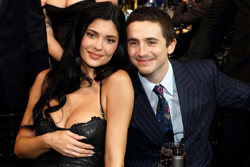 Timothee Chalamet and Kylie Jenner