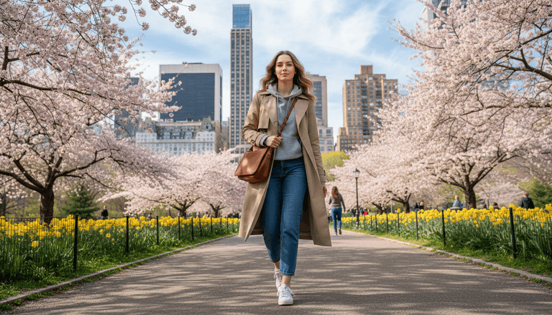 Trench Coat Over Everything