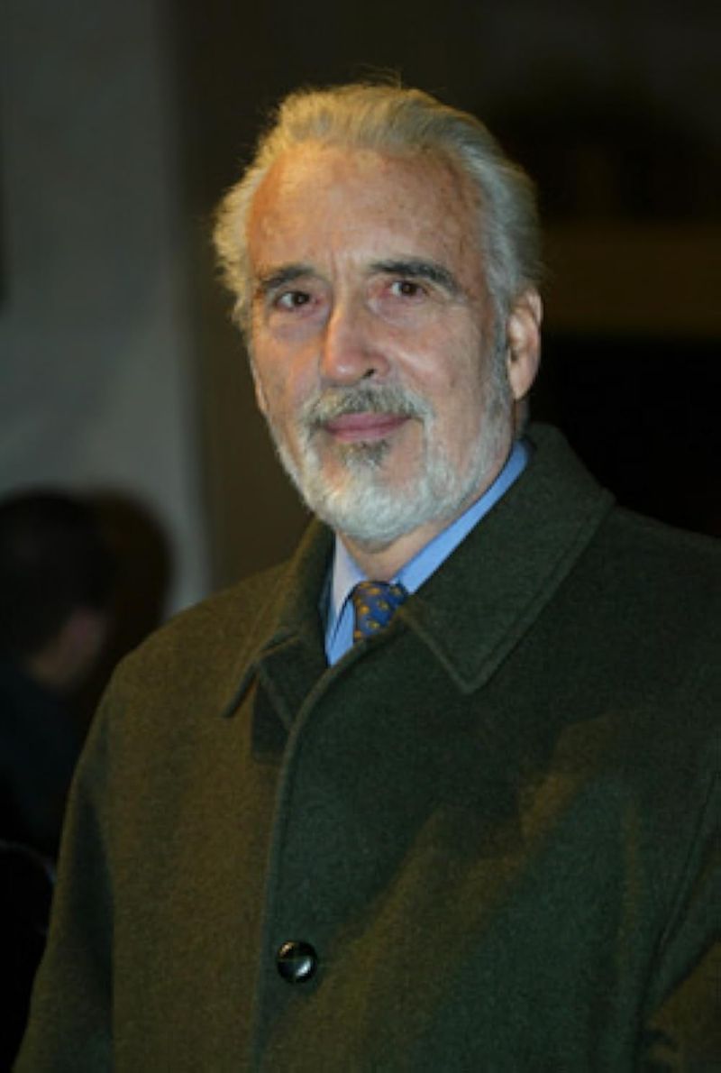 Christopher Lee — Most Films With Swordfights by an Actor