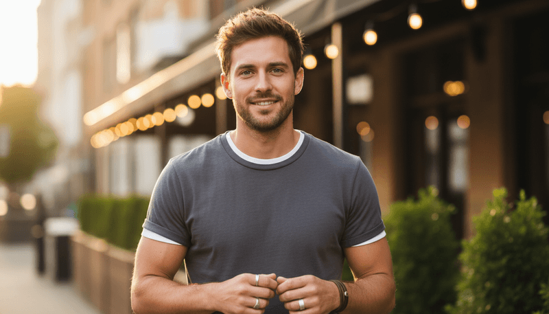 Visible Undershirts Under T-Shirts