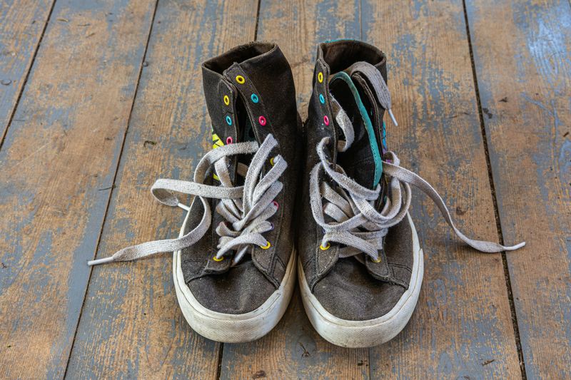 Wearing Old, Worn-Out Shoes