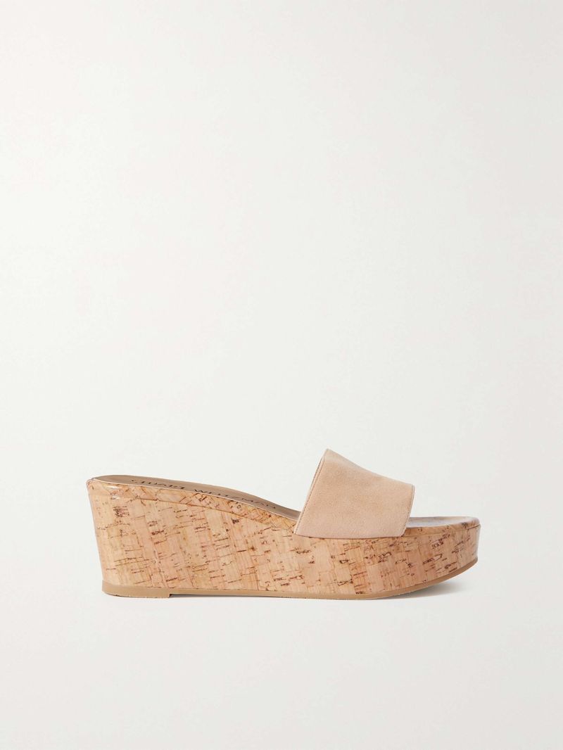 Wedge Sandals with Cork Soles