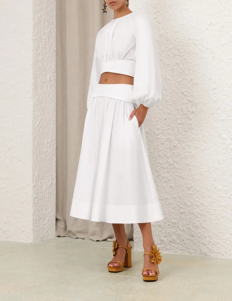 Zimmermann Brightside Billow Blouse