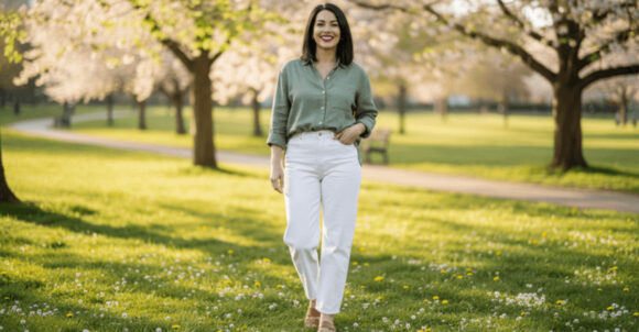 10 Fresh Ways to Pair White Jeans This Spring, Straight From a Fashion Editor
