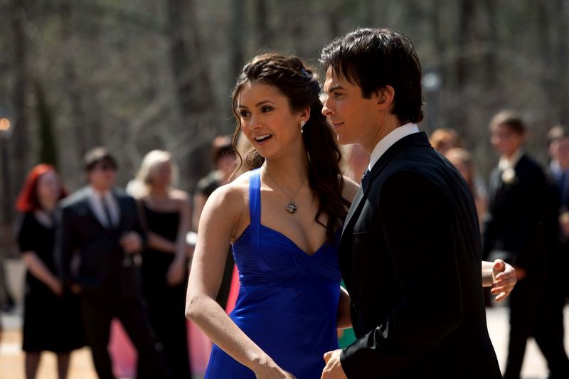 Damon and Elena (The Vampire Diaries)
