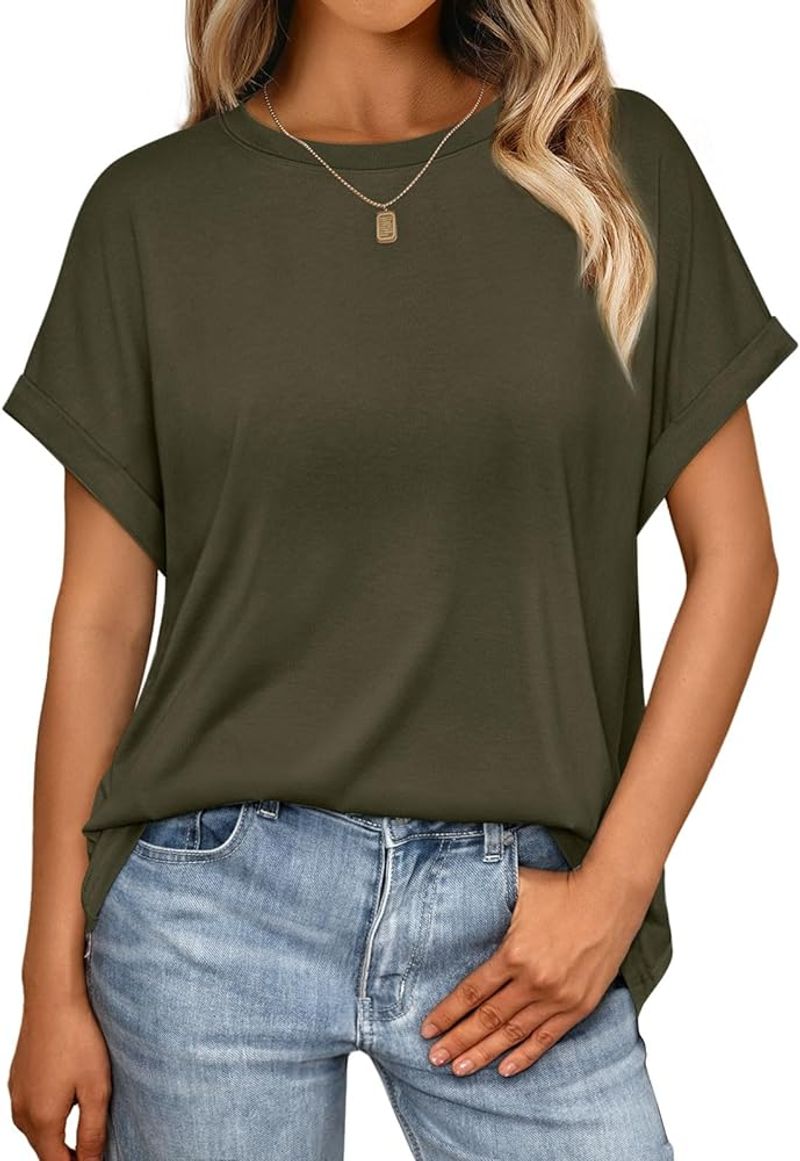 AUTOMET Oversized Short-Sleeve Tee Top