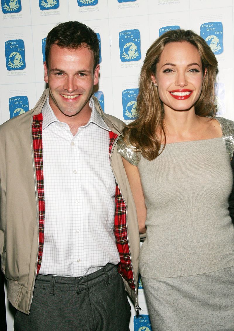 Angelina Jolie and Jonny Lee Miller