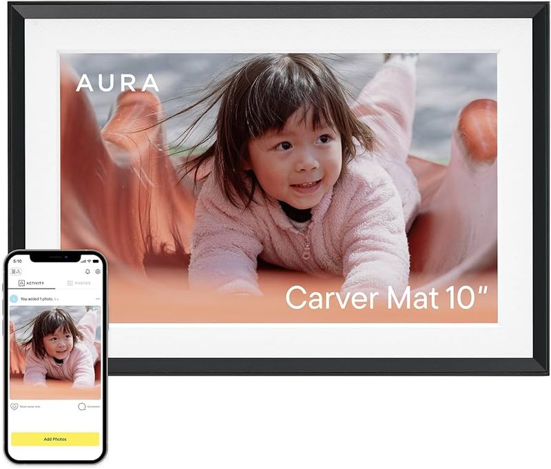 Aura Digital Picture Frame (WiFi, HD Display)