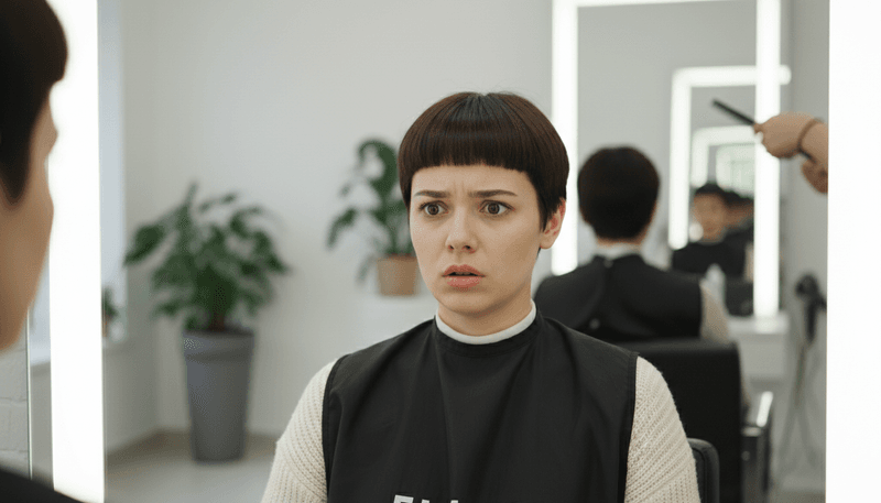 Blunt Micro Bangs (Baby Bangs)