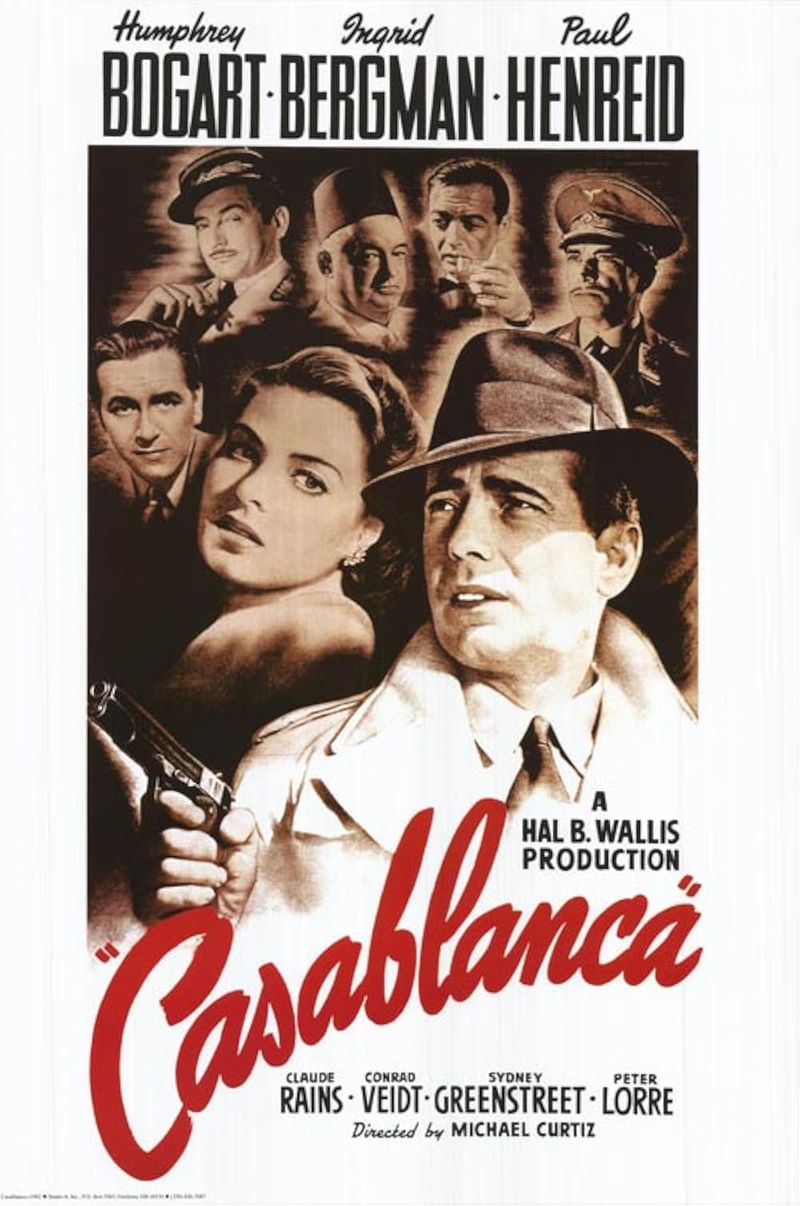 Casablanca (1942) – Timeless, Bittersweet Farewell