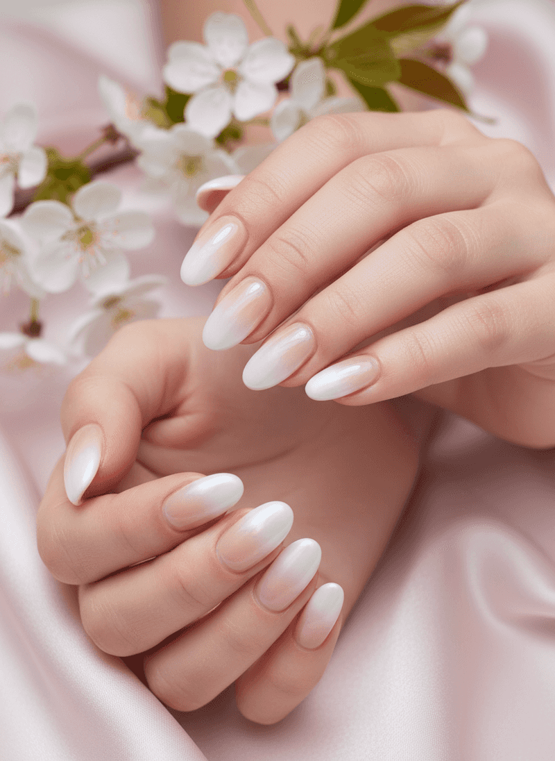 Soft Ombre Pearl Fade