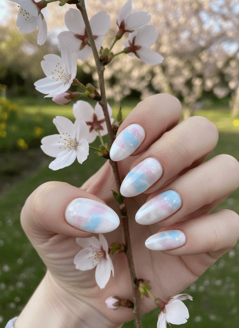 Cloud Sheen Nails