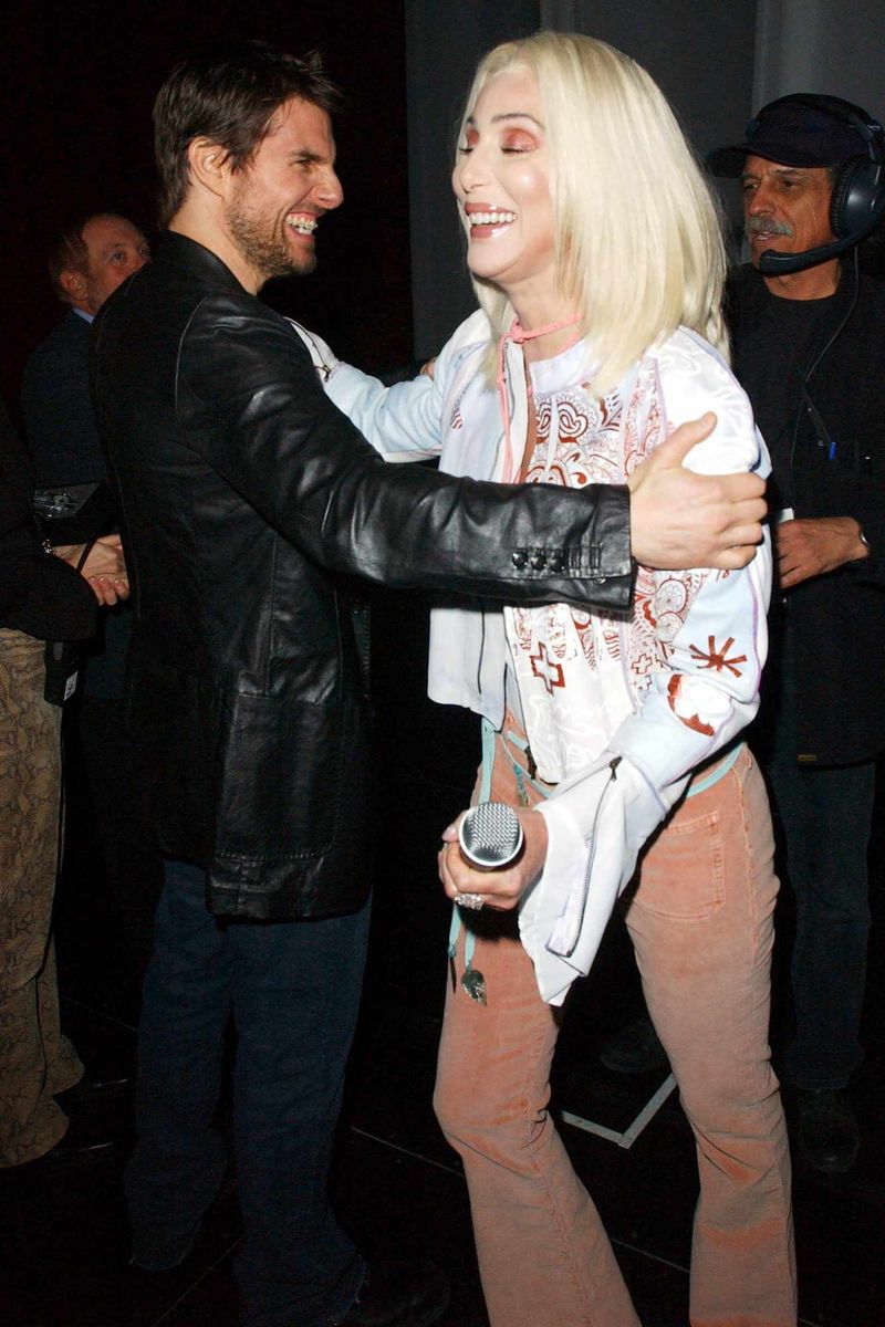 Cher & Tom Cruise (Mid-1980s)