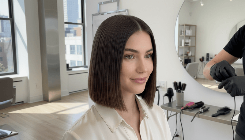 Classic Blunt Bob (Collarbone Length)