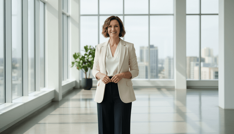 Confidence and Posture Make the Outfit