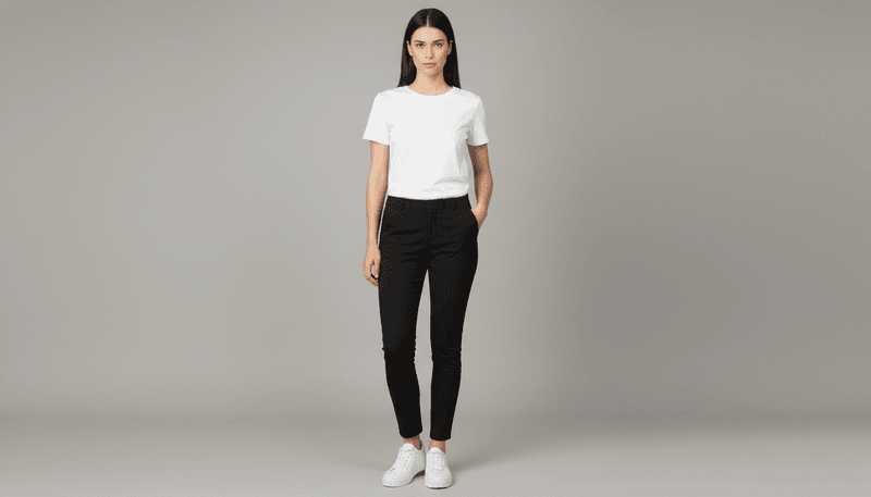 Contrasting Color Shoes