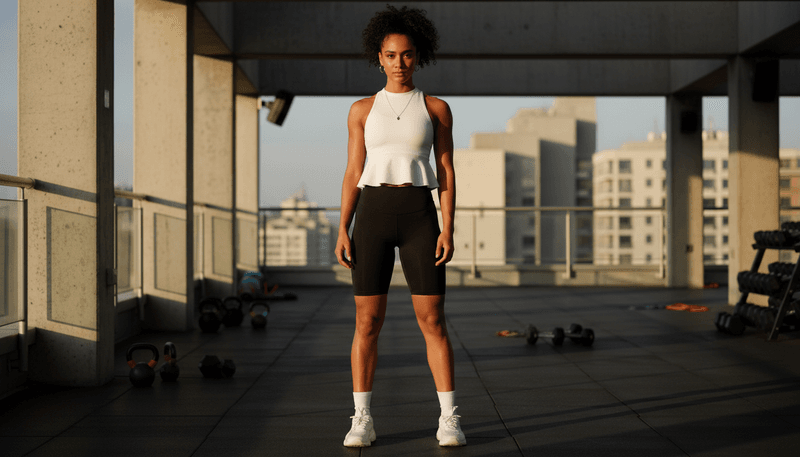 Cropped and Sport-Inspired